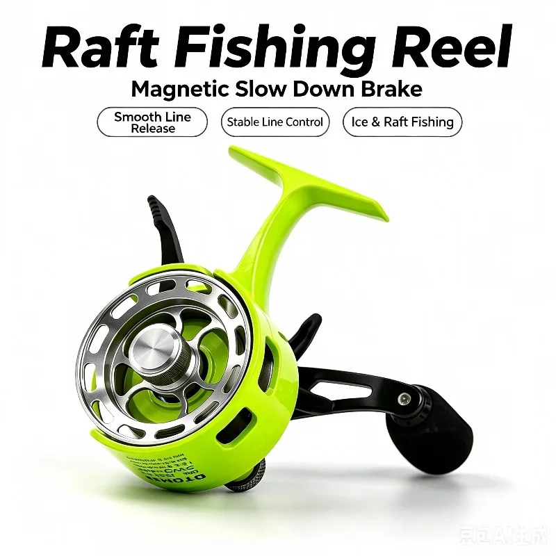 Ice Fishing Reel - Nova Carretilha de Pesca no Gelo