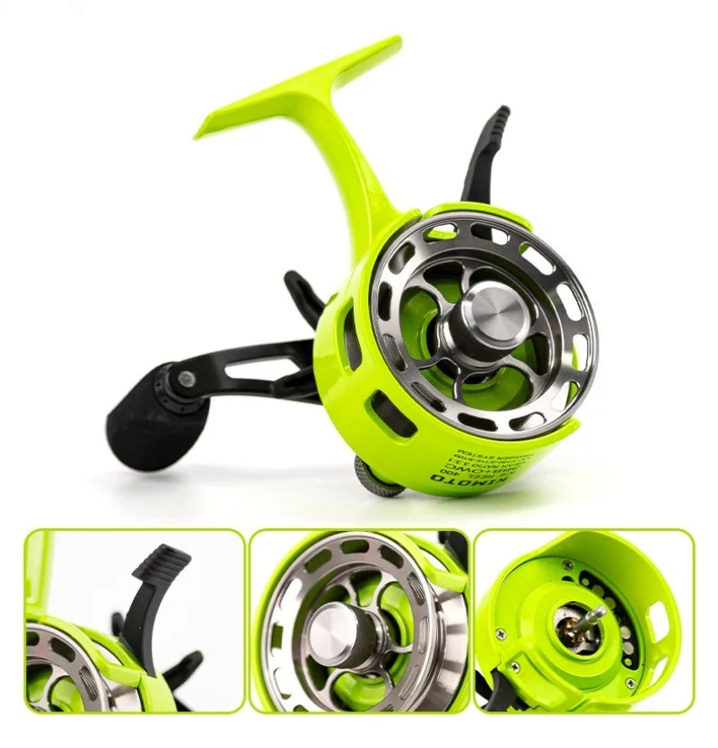 Nova Carretilha de Pesca no Ge - Ice Fishing Reel avaliação e preço
