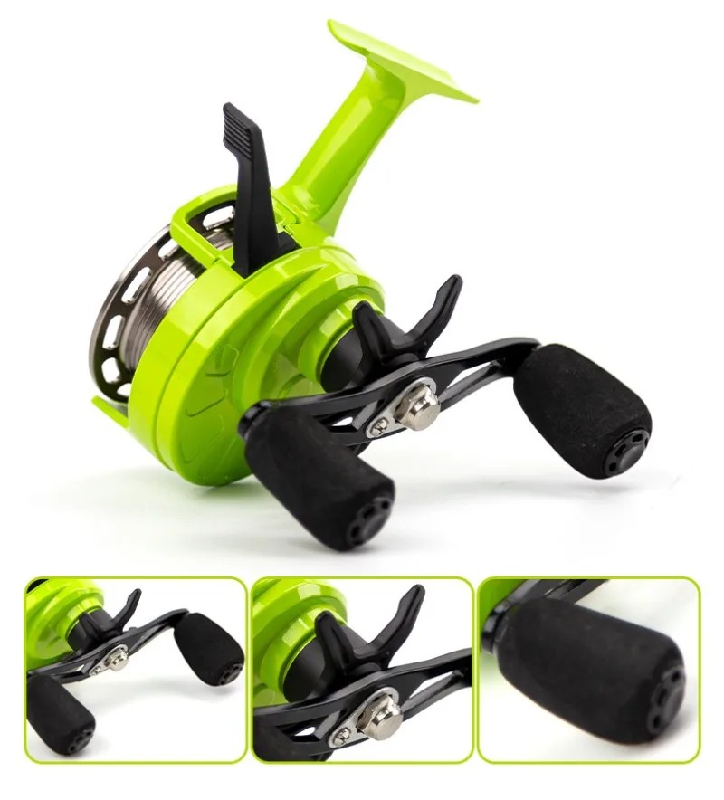 Nova Carretilha de Pesca no Ge - Ice Fishing Reel avaliação e preço