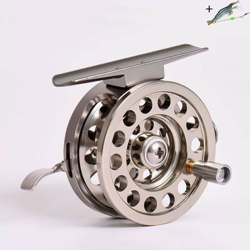 Carretilha de Pesca com Freio  - Ice Fishing Reel avaliação e preço