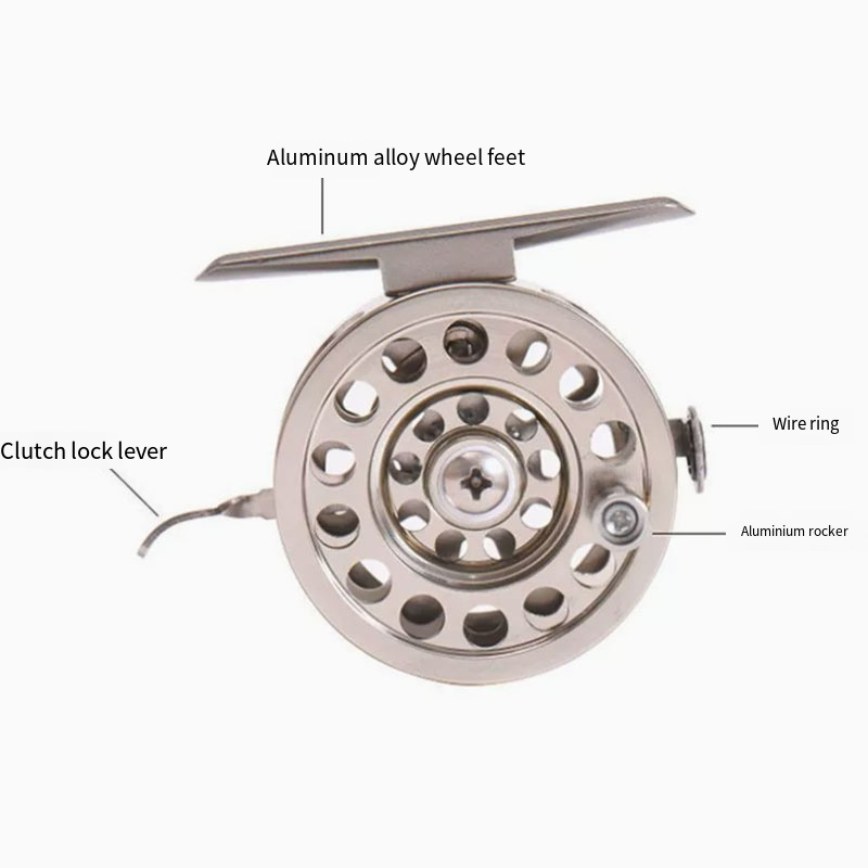Carretilha de Pesca com Freio  - Ice Fishing Reel avaliação e preço